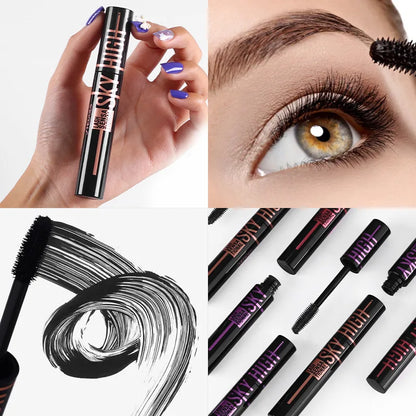 24Pcs Silk Fiber Lash Lengthening Thickening Softer Fuller Lashes Extensions Long-Lasting Smudge-Proof Eyelash Mascara.