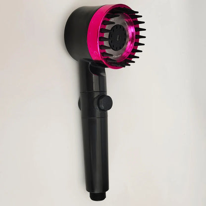 4 Modes Shower Head High Pressure Showerhead One-Key Stop Water Massage Shower Head With Filter Element Bathroom Accessories
