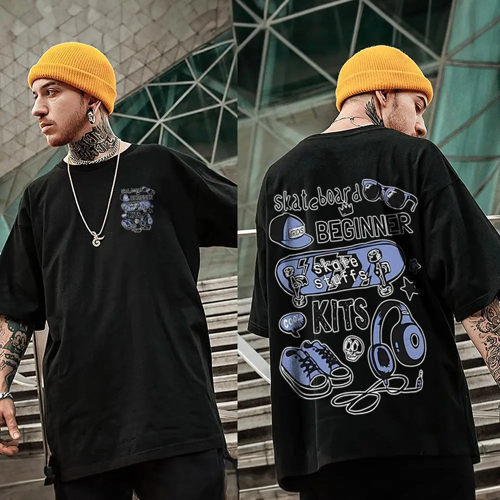 Man Hip Hop T-Shirt 3d Skateboard Men's Sport Shirt Oversized Loose Sweatshirt Casual Short Sleeve Tee Top High Quality Clothing.