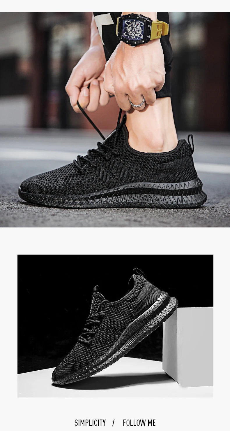 Men Walking Shoes Lightweight Breathable Sneakers 2024 Men Women Couple Casual Shoes Large-sized36-46 Flats Sneakers Men Shoes.