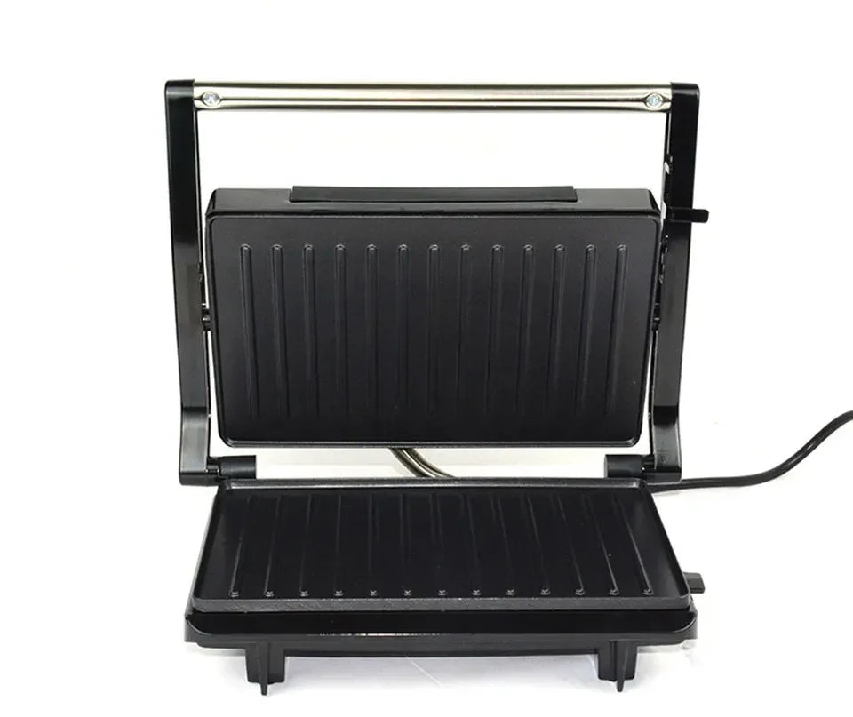 XEOLEO Electric Steak Machine 750W Panini Sandwich Maker Multifunctional Breakfast Maker Mini Barbecue Sausage Steak Gril Machin.