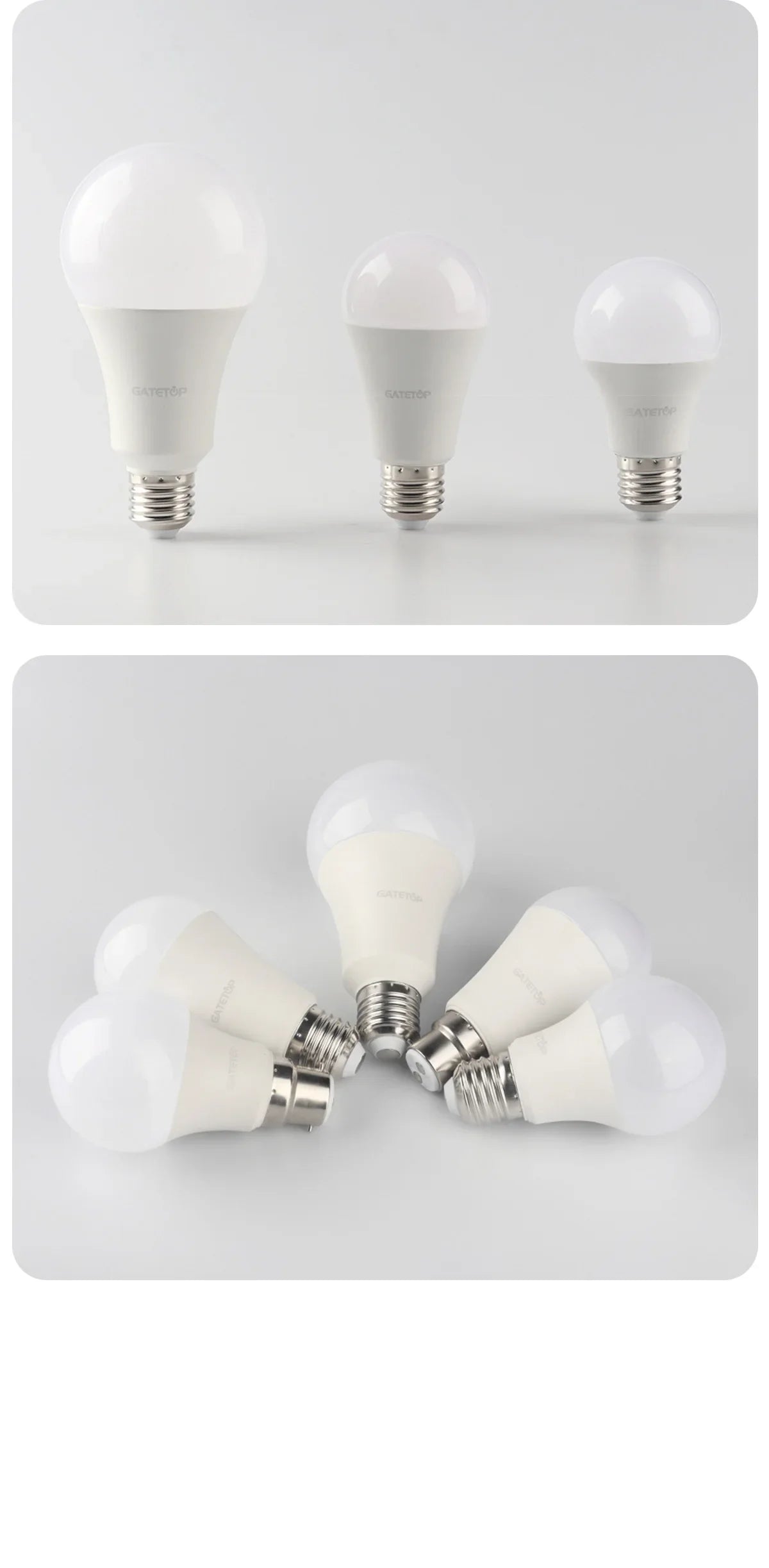 1/20PCS Led-lampe E27 B22 Energiesparlampen A60 A80 AC220V 230V 110V Licht 8W 18W 24W für Home Derection Wohnzimmer Beleuchtung.