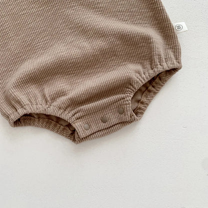 Baby Krabbeln Kleidung Sommer Kurzarm Cartoon Bär Brief Outfits Kinder Infant Bodys Baumwolle Ein Stück Klettern Anzug.