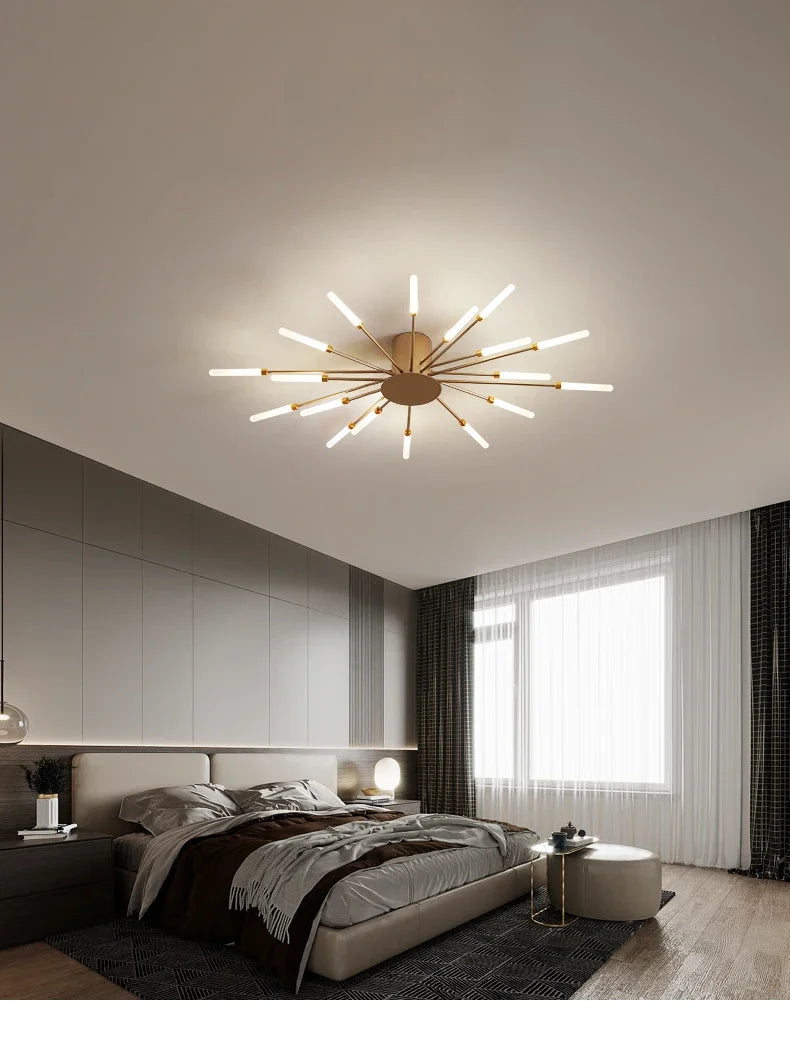Moderne Led Feuerwerk Anhänger Lampen für Wohnzimmer Schlafzimmer Kronleuchter Led Decke Hängen Lampe Hause Einrichtungs beleuchtung.