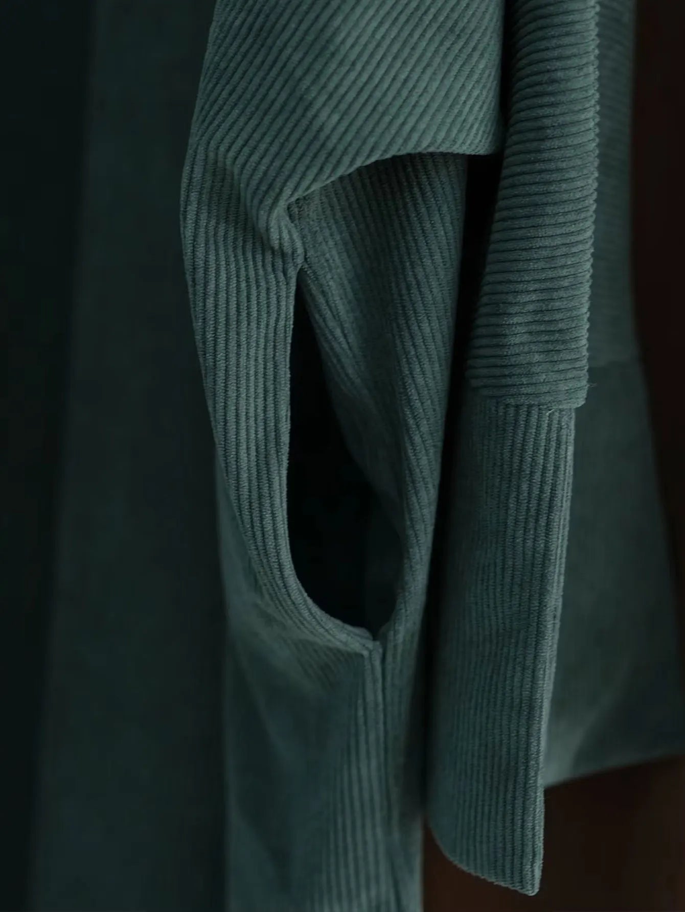 2025 New Arrival Turkey Dubai Muslim Winter Abaya Corduroy Women Closed Abaya Loose Daily Wear Muslim Long Winter Dress