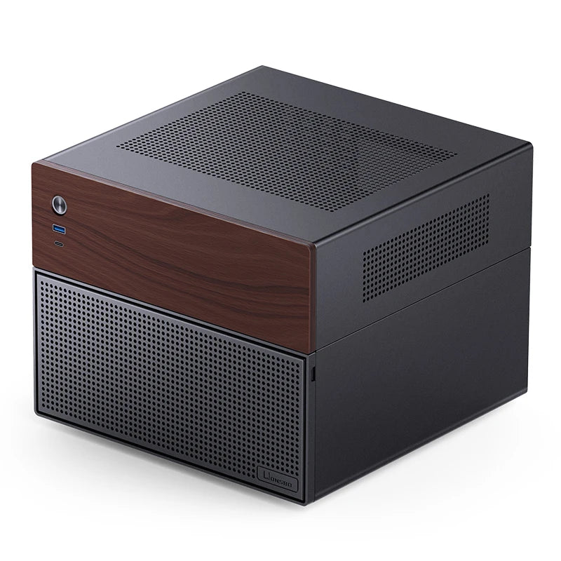 JONSBO N4 NAS Mini Case ITX/M-ATX Motherboard SFX Power 6 Large and 2 Small Hard Disk Bit Home Office Server PC Chassis