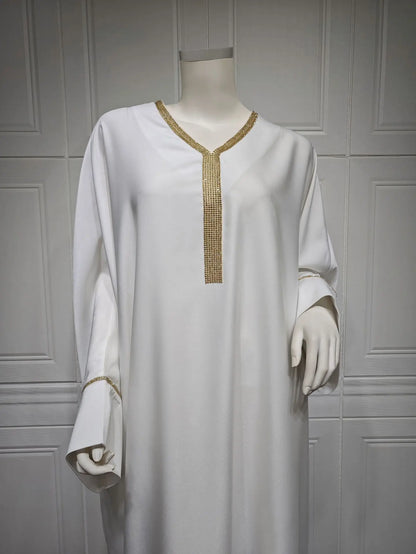 Ramadan Eid Batwing Abaya Prayer Clothes Women Kaftan Turkey Islam Muslim Long Dress Kebaya Caftan Marocain Robe Femme Musulmane.