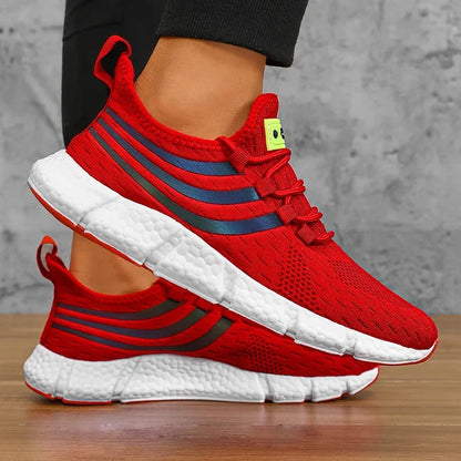 Men’s Sneakers Comfortable Breathable Platform Shoes Summer Man Running Shoes Breathable Comfortable Fashion Walking Sneakers.