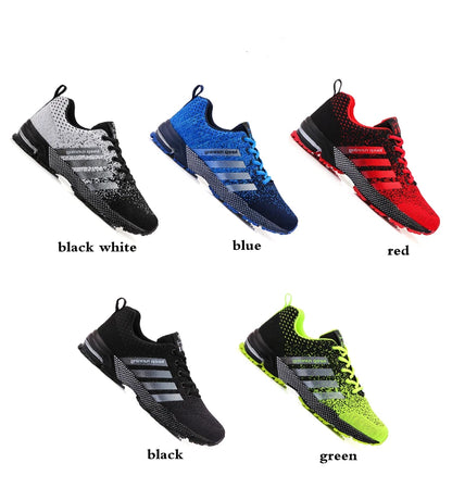 Men Running Shoes Fashion Couple Sneakers Breathable Casual Sport Shoes Outdoor Walking Jogging Tennis Shoes Athletics Plus Size.