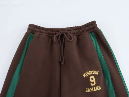 Brown Set Woman Two Pieces Casual Elegant Autumn Woman Sets Vintage Holiday Outfits Long Sleeve Sets Y2k Outfit Set