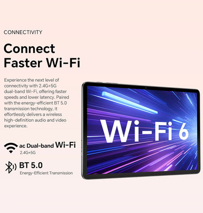 Teclast P30T Set 10.1" Tablet Android 14 T606 8-core Max 12GB RAM 128GB ROM 6000mAh Keyboard/Case/Mouse/Stylus/Headphone/Stand