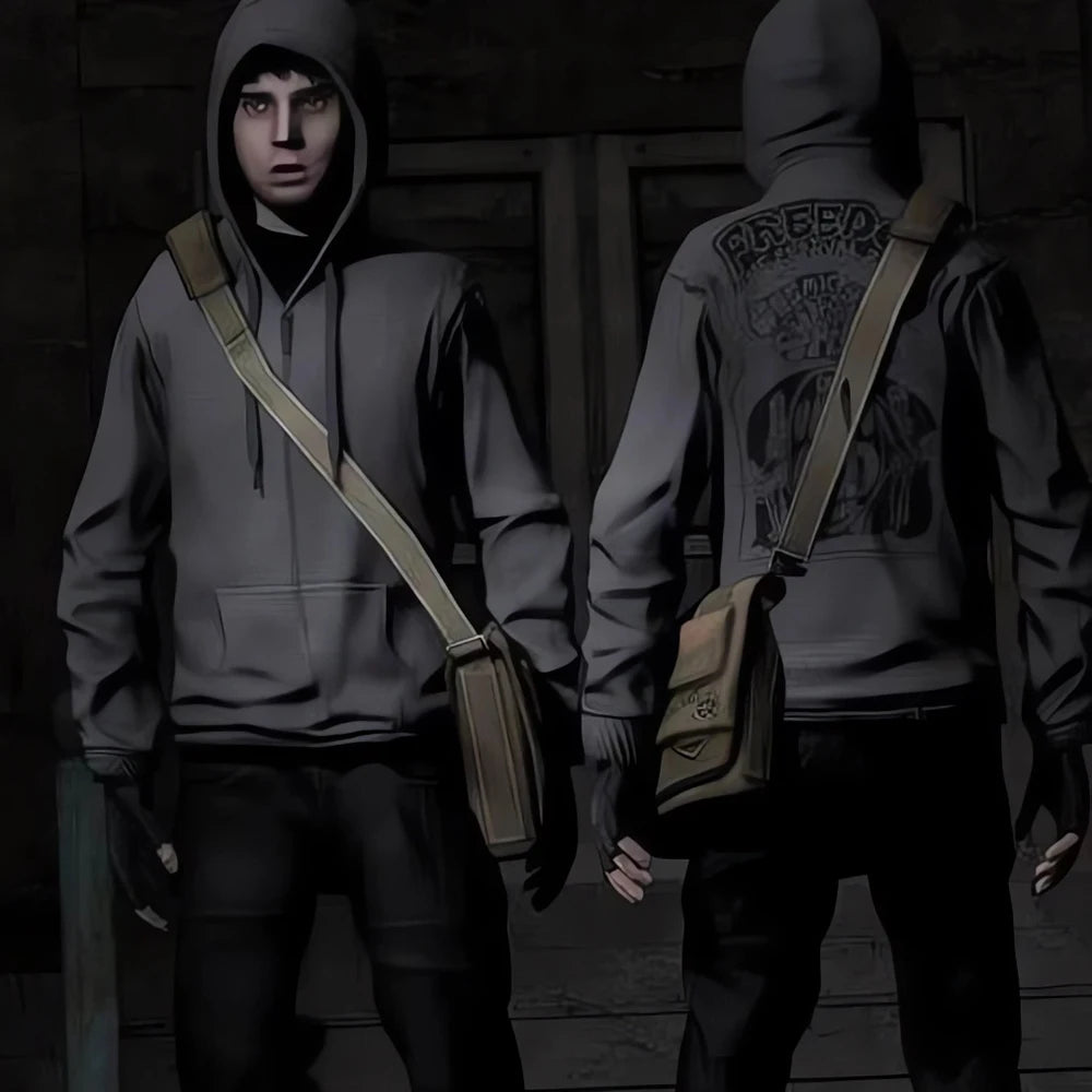 Simon Henriksson Kapuzenpullover mit Reißverschluss, Cry of Fear, Simon's Kapuzen-Cosplay-Sweatshirt, Winterpullover, Gamer-Geschenk, trendige ästhetische Hoodies.