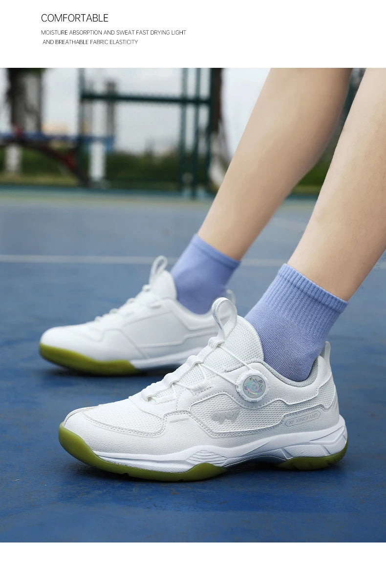 New Men Professional Badminton Shoes Sports Shoes Ping Pong Lightweight Indoor Sport Tennis Training Sneakers Volleyball Shoes