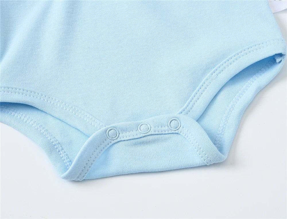 3 Teile/los Neugeborenen Baby Body 100% Baumwolle Kurzarm 3M 6M 9M 12M Mädchen Kleidung coole Druck Infant Overall.