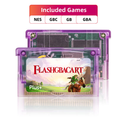 For Game GBA Rewritable Cart FlashGBACart Plus+ Backup Device RTC Compatible with GBA GBC GB NES Series.