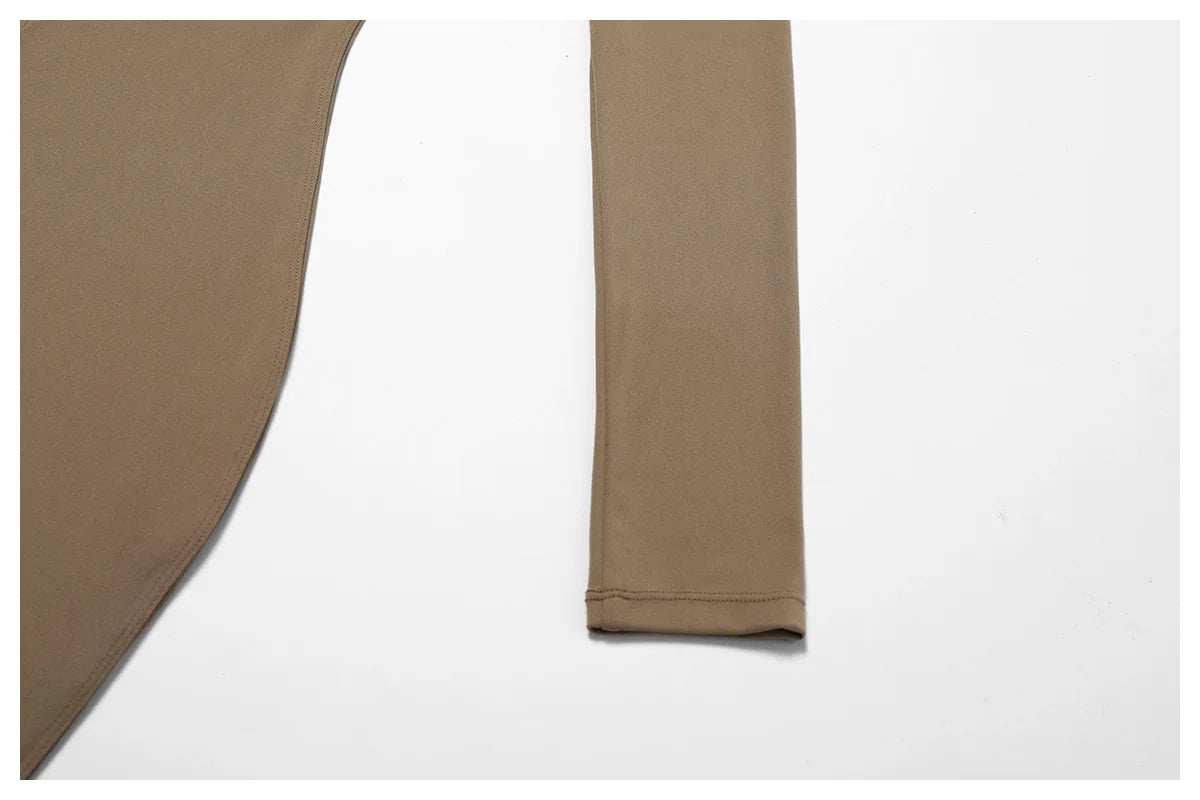 Zipper Long Sleeve Jumpsuit Gym Sportswear Women Yoga Boilersuit Women Sports Jumpsuit Fitness Rompers Stretch Workout Bodysuits