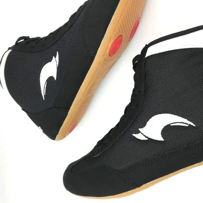 women Men Boxing boots Wrestling Shoes gear Combat Sneakers gym equipment training fighting boots Plus Size 35-46.