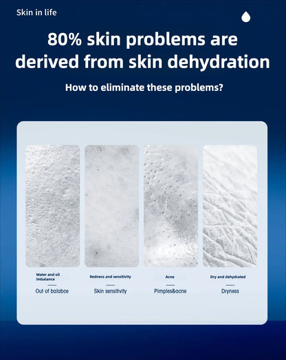 Hyaluronic Acid Serum Anti-Aging Moisturizing Shrink Pores Hydrating Whitening Essence For Microneedle Instruments Skin Care.