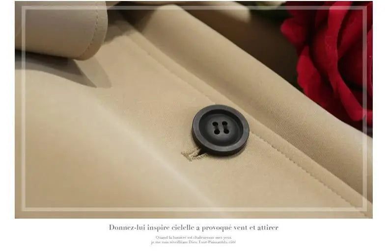 Lässige Langarm-Oberbekleidung, Trenchcoat für Damen, 2024, Herbst-Winter-Mode, Schnürung, lang, neu in Mänteln und Jacken, elegant.