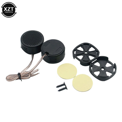 500W Loud Speaker 1Pair Universal High Efficiency Mini Dome Tweeter Loudspeaker Super Power Audio Sound for car.