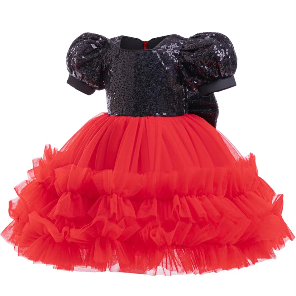 Kleinkind Disney Mickey Minnie Maus Cosplay Kleid Baby Mädchen Jungen Polka Dot Outfits Kinder Halloween Geburtstag Nette Kleidung Sets.
