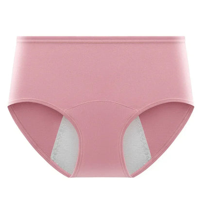 L-8XL Plus Size Leak Proof Menstrual Panties for Women Cotton Underwear with Waterproof and Breathable Design for Periods