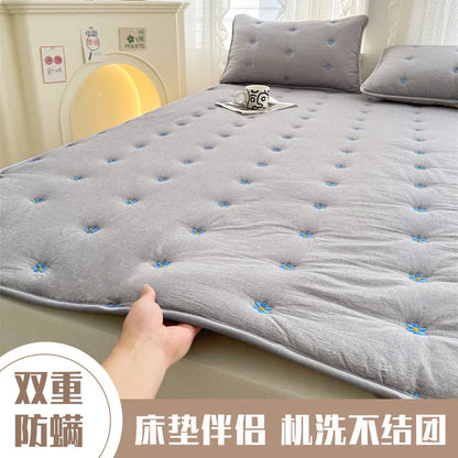 Removable Mattress Protector Thin Lightweight Bed Cover Fits All Sizes Easy to Clean.