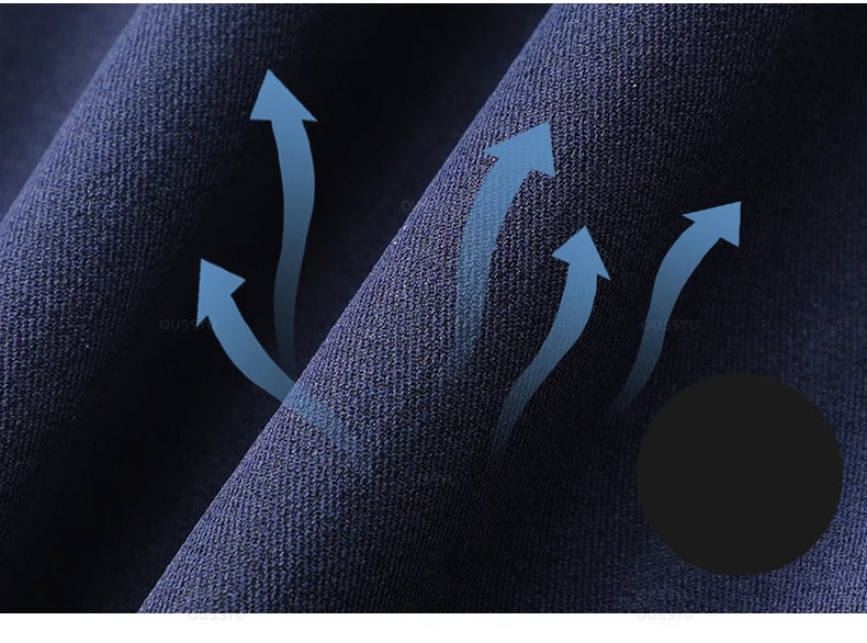 2025 Spring Autumn New Men's Straight Casual Pants Business Fashion Khaki Grey Red Black Solid Color Trousers Plus Size 38 40.