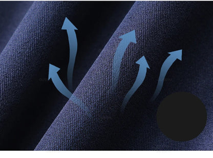 2025 Spring Autumn New Men's Straight Casual Pants Business Fashion Khaki Grey Red Black Solid Color Trousers Plus Size 38 40.