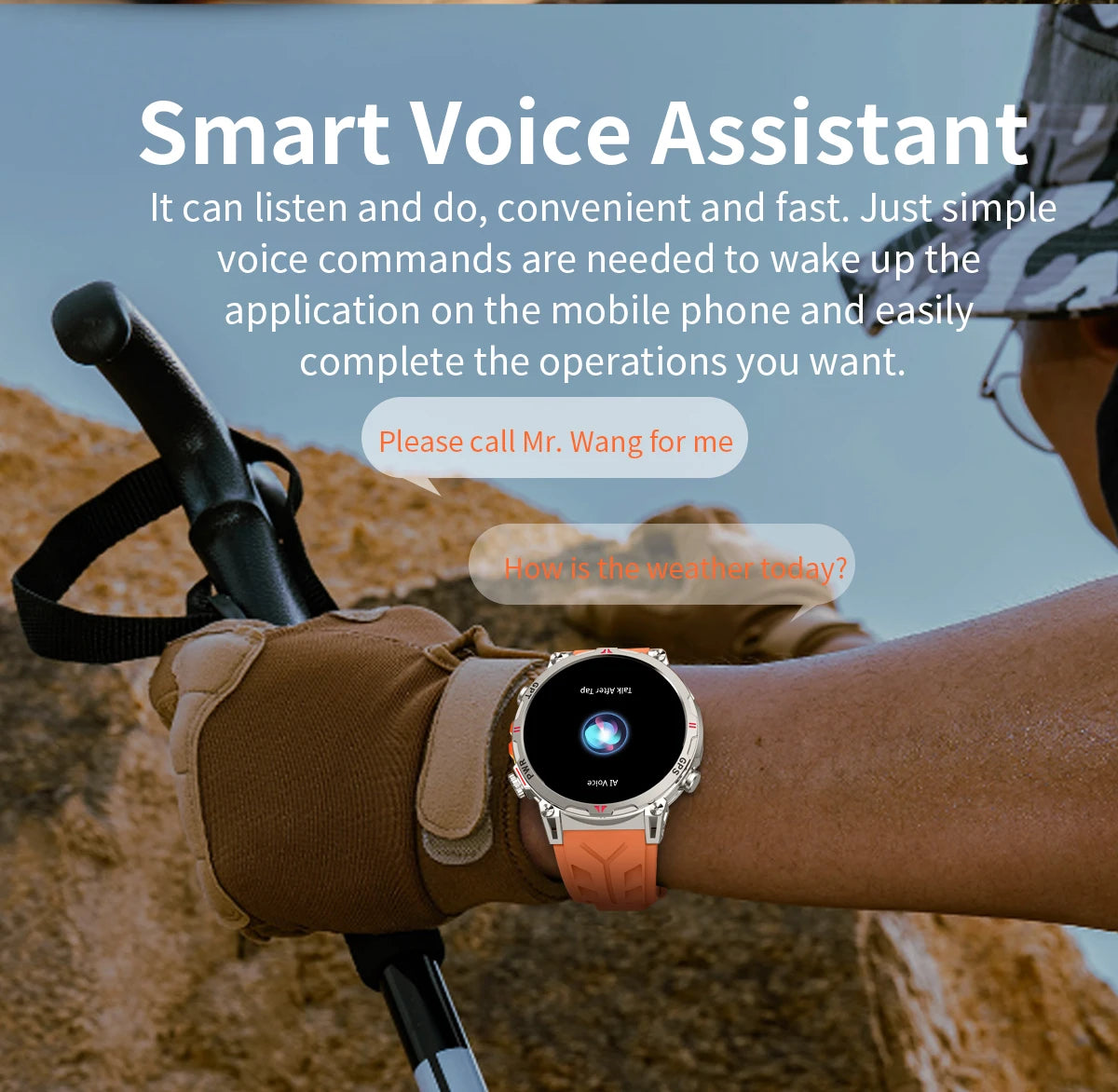 2025 GPS Sports Smart Watch GPT AMOLED 1.56 inch 488 * 488 Heart Rate Blood Oxygen Blood Pressure Monitoring 3ATM Smartwatches