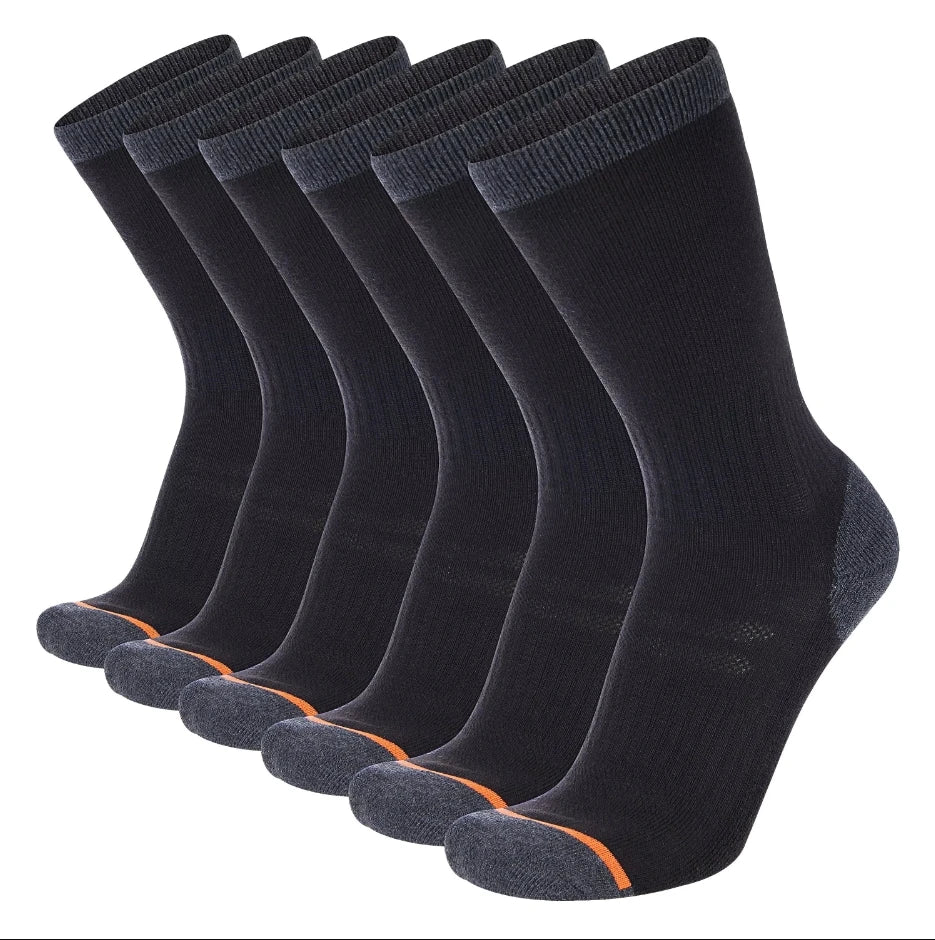5 Pairs Of Men's Socks, Autumn And Winter Vintage Fun Fashion Athletic Socks, Sports Trend Socks.