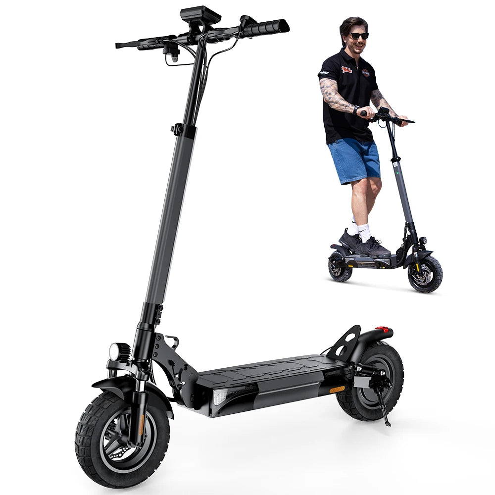 iScooter W9 Electric Scooter For Adults 1000W Motor 54.6V14Ah Battery 10  Inch Off Road Pneumatic Tires Foldable  E-scooter.
