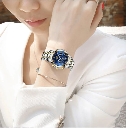 LIGE 2024 New Fashion Women Watches Ladies Top Brand Luxury Creative Steel Women Bracelet Watches Female Quartz Waterproof Watch