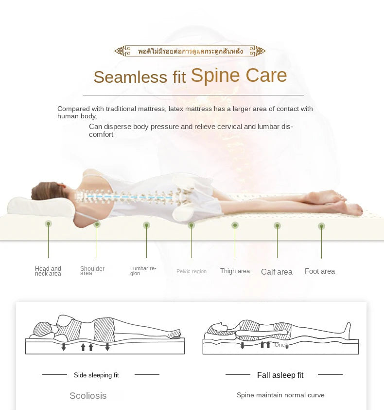 Top-Matratze aus 100 % Naturlatex, hochwertige Latexquelle, flüssig, faltbar, langsame Rückfederung, chinesische Matten mit anpassbarem Baumwollbezug