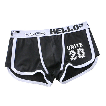 6 teile/los Baumwolle Männer Unterwäsche Mode Männlichen Große Größe Boxershorts Männer Unterwäsche Komfortable Feste Unterhose Neue Stil Männer Boxer