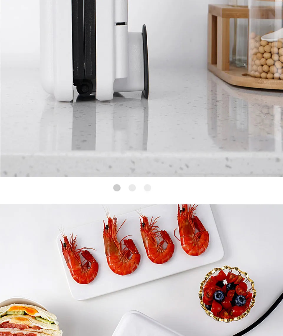 Sandwich machine breakfast machine household light food machine frying machine multi-function heating toast pressure toaster.