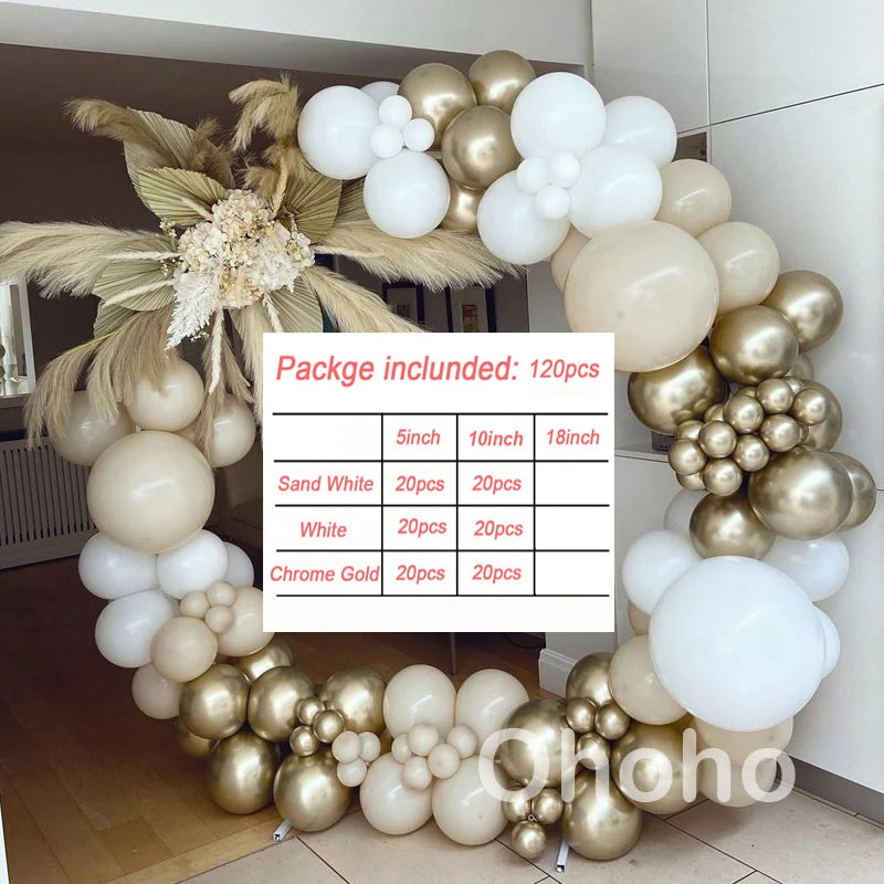Kaffeebraun Beige Ballon Girlande Bogen Kit Oh Babyparty Dekoration Rustikale Hochzeit Kindergeburtstag Party Taufe Taufe