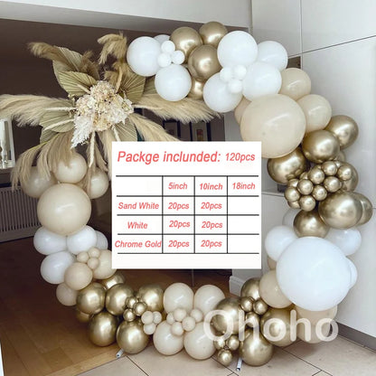 Kaffeebraun Beige Ballon Girlande Bogen Kit Oh Babyparty Dekoration Rustikale Hochzeit Kindergeburtstag Party Taufe Taufe