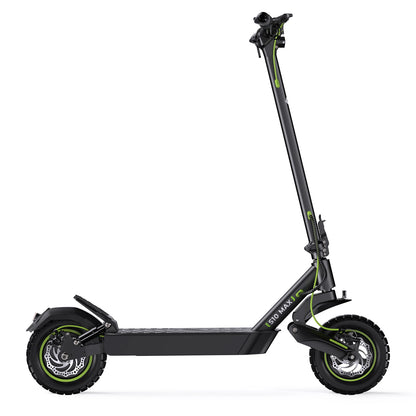 Isinwheel S10 Max Adult Electric Scooter 10 inches Off-Road Pneumatic Tires Foldable City Electric Scooter 1000W 48V15Ah Battery.