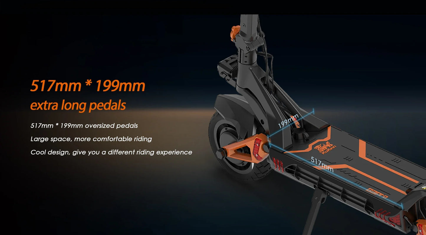 Kukirin G3 Pro Electric Scooter Dual Motor 52V23.4AH Large Battery Fast Off-Road 10 Inch 80km Long Endurance Electric Scooter