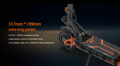 Kukirin G3 Pro Electric Scooter Dual Motor 52V23.4AH Large Battery Fast Off-Road 10 Inch 80km Long Endurance Electric Scooter