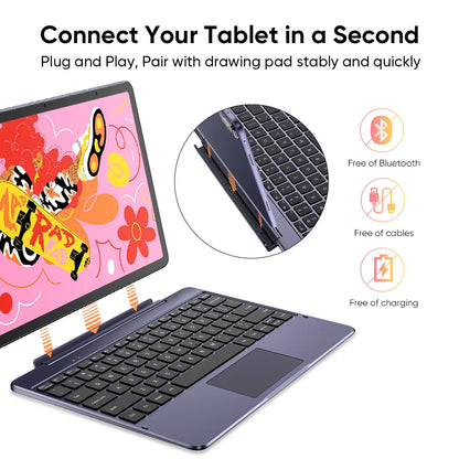 XPPen Magic Drawing Pad 12 inch Tablet Android Pad 2K Resolution 16K Levels 8GB 256GB Graphics Drawing Tablet Monitor Android 14.