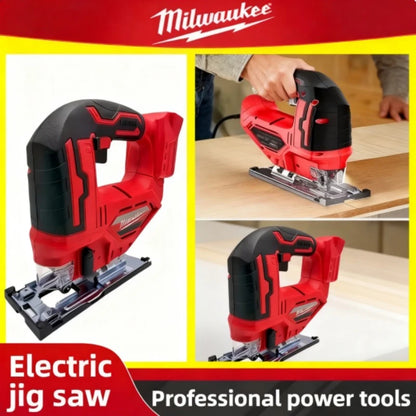 Milwaukee 3000 U/min bürstenlose Kurvensäge, kabellose elektrische Stichsäge, tragbares, multifunktionales, verstellbares Elektrowerkzeug für die Holzbearbeitung