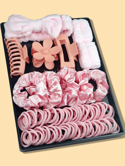 New Hair Accessories Set For Women,Headband For Washing Face,Hair Clip,Hair Bands,Hair Scrunchies,Hair Accessory Combination.