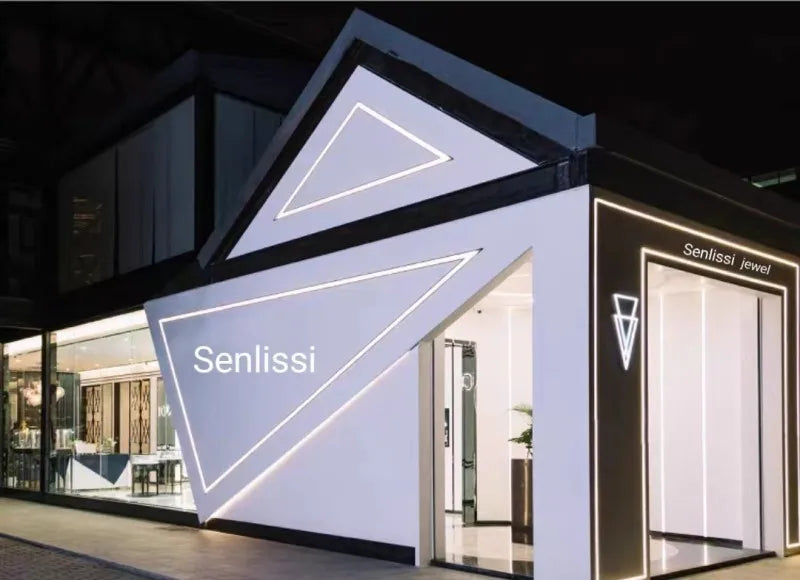 Senlissi - 925 Sterling Silver Hoop Earrings For Women 18K Gold Plated Jewelry Dazzling Women's Hoops Earrings Christmas Gifts