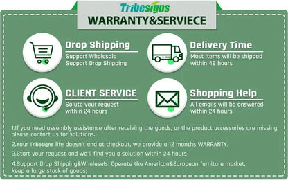 Tribesigns Moderner Computertisch, großer Bürotisch, Computertisch, Arbeitszimmer, Schreibtisch, Arbeitsplatz für das Heimbüro