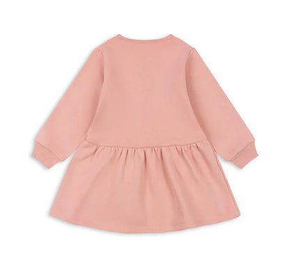 Konges Slojd AW Baby Girls Sweatshirts + Pants 2 Pcs Sets Lambswool Cherry Jackets Kids Clothes Girls Print Dresses Coats 1-9Yrs