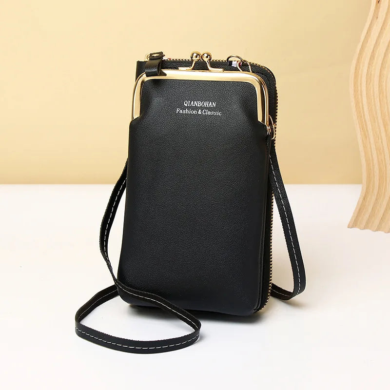 Fashion Ladies Small Crossbody Messenger Bags Women Shoulder Bag Wallet Mini PU Leather Card Holder Female Purse