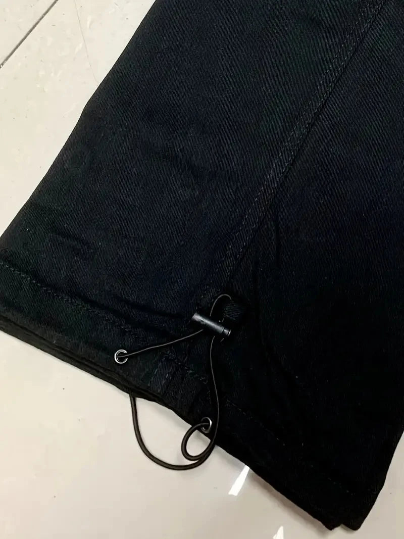 Solind Cotton Multi Flap Pockets Men's Straight Leg Cargo Pants Loose Casual Outdoor Pants Men's Work Pants For Hiking Tactical.