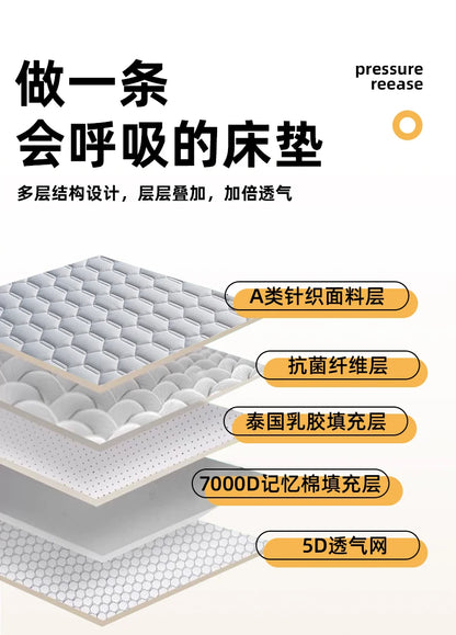 Latex Memory Baumwolle Matratze Kissen für Heim kinder Tatami Matte benutzer definierte Studenten wohnheim einzelne 90x190 Matratze